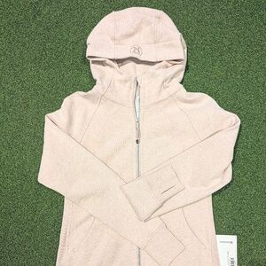 Lululemon Scuba Full Zip - Heathered Meadow Sweet Pink